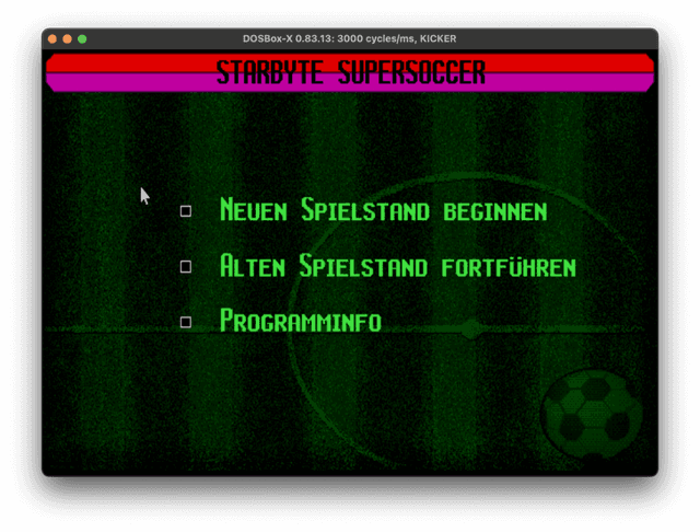 Starbyte Super Soccer Screenshot 4